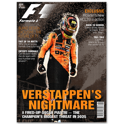 Piastri Magazine Poster